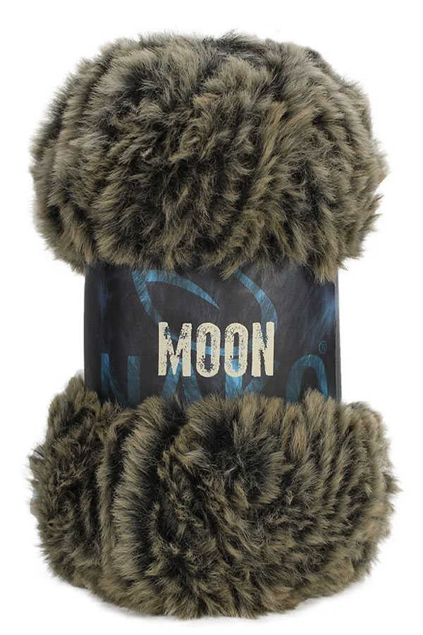 Nako Moon Tavşan Tüyü Efektli Örgü İpi 100g 60m