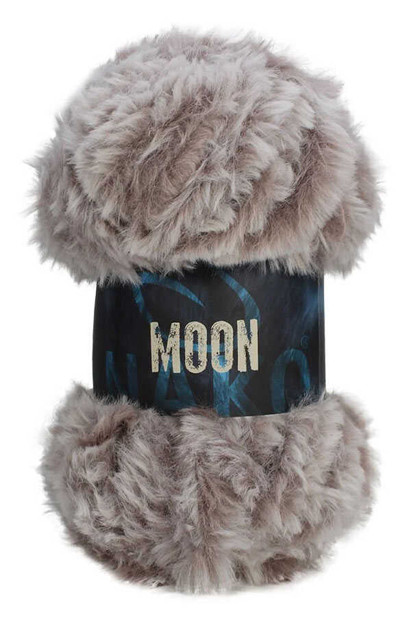 Nako Moon Tavşan Tüyü Efektli Örgü İpi 100g 60m