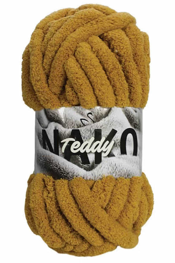 Nako Teddy Polyester Pelüş Örgü İpliği 200gr 22mt