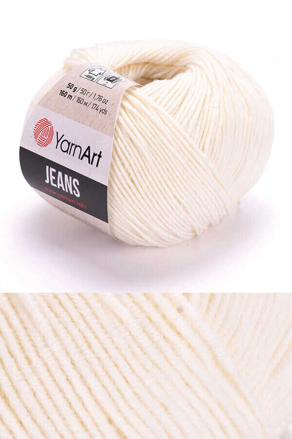 YarnArt Jeans Amigurumi ve Örgü İpliği %55 Pamuk 50gr 160mt