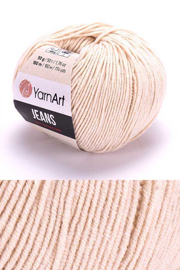 YarnArt Jeans Amigurumi ve Örgü İpliği %55 Pamuk 50gr 160mt