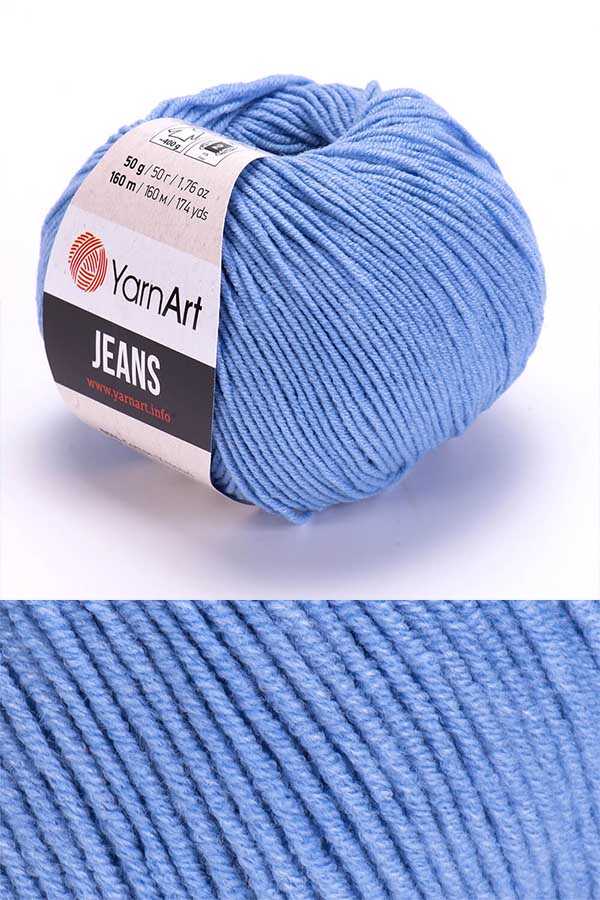 YarnArt Jeans Amigurumi ve Örgü İpliği %55 Pamuk 50gr 160mt