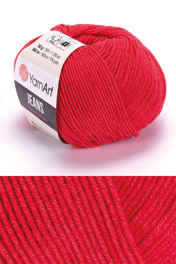 YarnArt Jeans Amigurumi ve Örgü İpliği %55 Pamuk 50gr 160mt