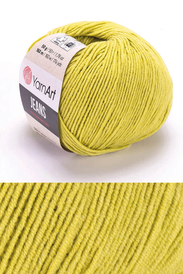 YarnArt Jeans Amigurumi ve Örgü İpliği %55 Pamuk 50gr 160mt