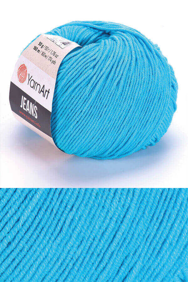 YarnArt Jeans Amigurumi ve Örgü İpliği %55 Pamuk 50gr 160mt