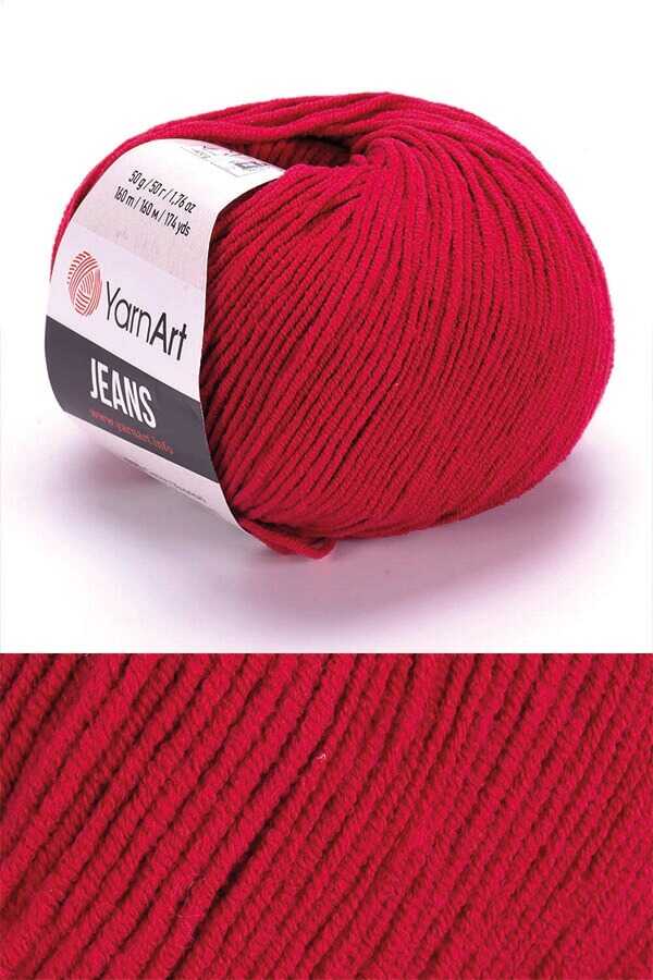 YarnArt Jeans Amigurumi ve Örgü İpliği %55 Pamuk 50gr 160mt