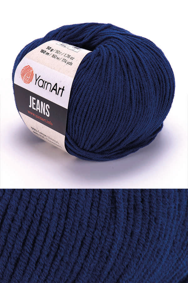 YarnArt Jeans Amigurumi ve Örgü İpliği %55 Pamuk 50gr 160mt