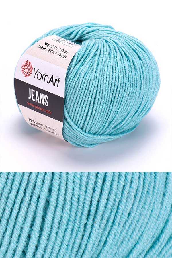 YarnArt Jeans Amigurumi ve Örgü İpliği %55 Pamuk 50gr 160mt