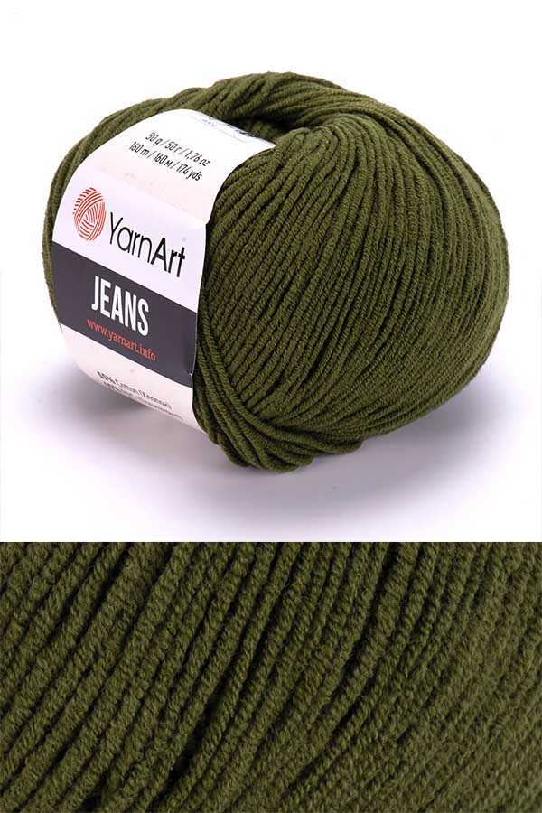 YarnArt Jeans Amigurumi ve Örgü İpliği %55 Pamuk 50gr 160mt