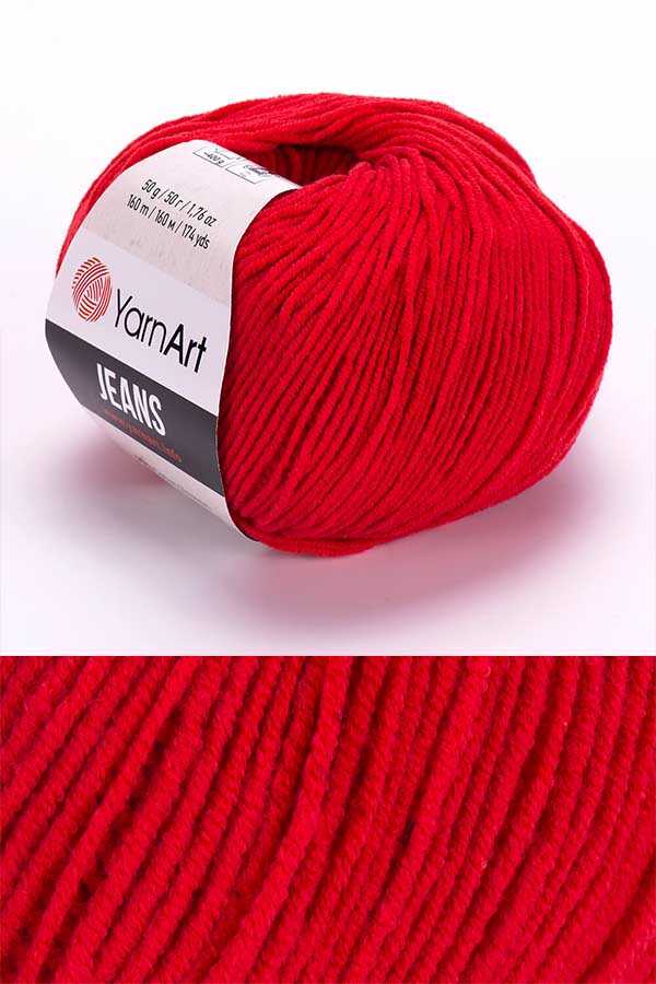YarnArt Jeans Amigurumi ve Örgü İpliği %55 Pamuk 50gr 160mt