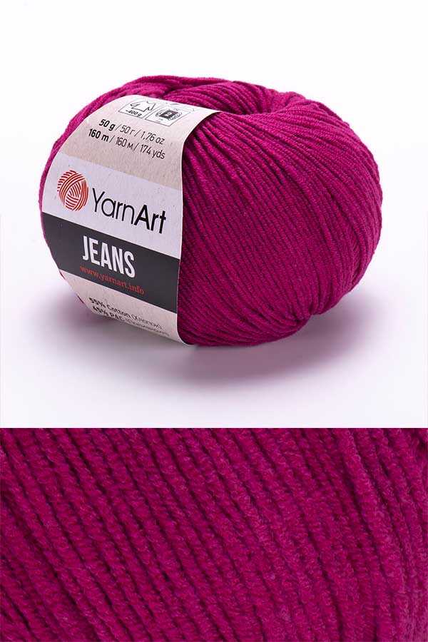 YarnArt Jeans Amigurumi ve Örgü İpliği %55 Pamuk 50gr 160mt